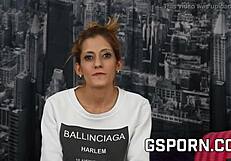 i sat down with spanish milf gabriela flores for her first machine interview