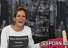 i sat down with spanish milf gabriela flores for her first machine interview