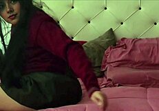 how old is this young petite mexican student teen getting creampied by classmate