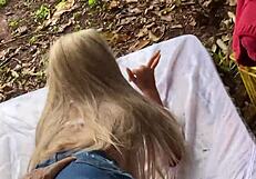 Hot Blonde Hides Anal Toy Ass Fuck