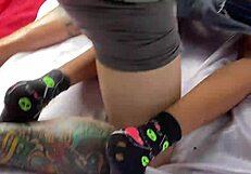 Hot Blonde Hides Anal Toy Ass Fuck