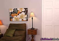 hey small titted les teens fingering and scissoring wet!