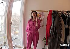 oh sweet angel fingers her hairy pussy close up for everyone