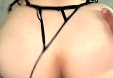 mira esta madura sexy en lencería cogiendo duro... me vine adentro!