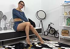 hey nerdy anika, your tan pantyhose ass creampies so good doggystyle