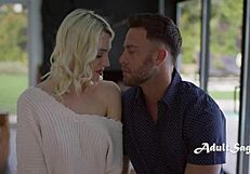 Seth Gamble Fucks Horny Blonde Kenna James Raw in Fertility Clinic Cheating Full Movie Storyline