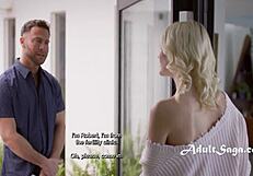 Seth Gamble Fucks Horny Blonde Kenna James Raw in Fertility Clinic Cheating Full Movie Storyline