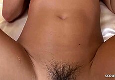 cute skinny japanese virgin teen hairy pussy uncensored pov rough defloration creampie