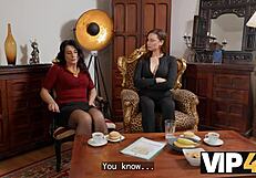 Vip4k. Friend's Mature Czech Mommy Begs for Creampie in Shaved Pussy