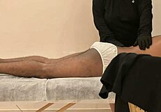 Hidden Cam Catches Happy Ending Massage Handjob Cumshot!