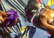 Slim Teens Finger Wet Pussies Then Ride Two Monster BBCs Foursome