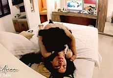 asian bunny girl, hard fuck your big ass tits!