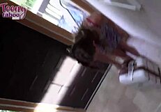 Why does nasty Stella Sedona beg Seth to creampie her college pussy?