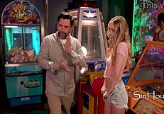 stepmom leaves arcades empty now it's your move stepdad sky pierce blonde deepthroat craving outdoor taboo