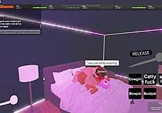 i'm fuckin- fucking my sexy ebony gf on roblox so hot damn!!
