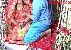 Indian Step Mom's Desi Suhagrat Creampie in Missionary Hindi XXX!