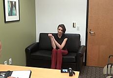 Zelda's sofa casting turns rough, you ready for that pov pounding?