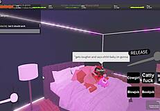 i'm fuckin- fucking my sexy ebony gf on roblox so hot damn!!