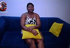 She squirts wildly from boyfriend's massive cock but craves his cum in mouth too