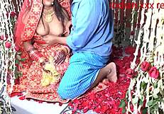 Indian Step Mom's Desi Suhagrat Creampie in Missionary Hindi XXX!