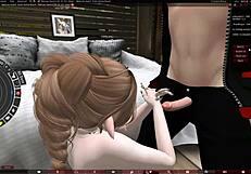 lost in this second life reality, feeling every virtual thrill deeply