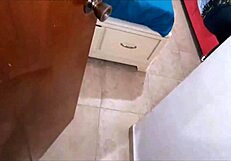 Stepdad Hunts Stepdaughter's Uniform Pussy Before Study Session