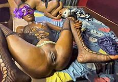 Slim Teens Finger Wet Pussies Then Ride Two Monster BBCs Foursome