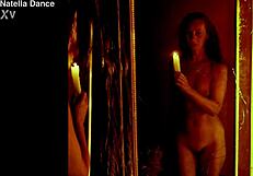 haven of hoarder elton-village - me in magic mirror at the ranch