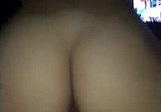 blond teen 18+ grinds perfect ass hard twerking wildly on throbbing cock