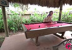 Latina BBW Rose D Kush Sucks Gags on Big Black Cock by Cabana