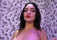 hey hanna rios what you doin with that cock alone?