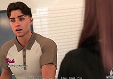 horny redhead milf babe spreads shaved wet pussy close up big tits roleplay tease