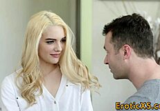 Hey blonde babe, feel your teen pussy fingered hardcore?