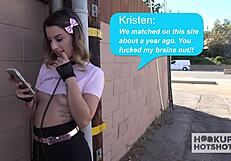 how wild can kristen scott's trimmed pussy get anal pounded?