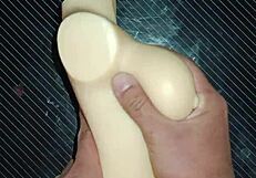 dolly's tight holes stretched in every position creampie desk fuck