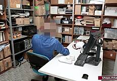 19yo petite asian teen sucks my monster cock in lingerie uniform