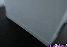 blonde teen's tight ass takes monster cock pov anal pounding