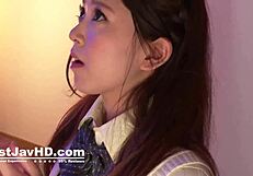 MIU KIMURA'S 3-WAY ASIAN BLOWJOB ORGY WITH JAV TOYS AND HARDCORE UNCENSORED PARTNERS!!