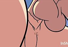 Big Tits Drillwoman Begs Cock Help to Quit Toilet Sex