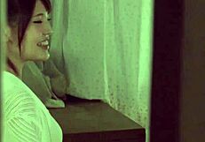 Insatiable Yua Ariga delivers messy blowjob with her bald shaved pussy exposed