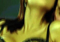 black angelika takes cock in all shaved holes at work