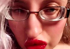 perfect red lip gloss lips demand your cash in lipstick findom slavery