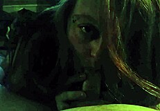 daddy watch this slut milf wife deepthroat suck your cock dry