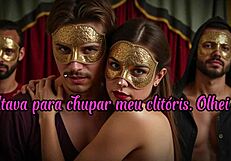 virei putinha pros amigos do meu marido, contos reais com imagens e voz sintéticas