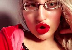 perfect red lip gloss lips demand your cash in lipstick findom slavery