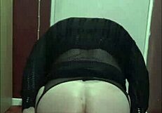 bisexual crossdresser mark wright craves ass piss and cum in first anal homemade session