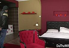 cuckold hubby watches black bull assfuck blonde linda ray to creampie 😈