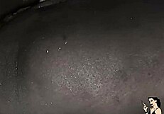 Watch this black bbw stuff giant pussy with huge penis monster cock