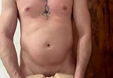 home alone i pound my pierced pussy with toy hard