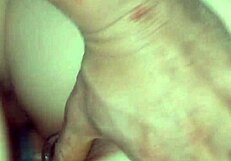 Tight girlfriend bends over with buttplug, squirting as boyfriend fucks her doggystyle hard